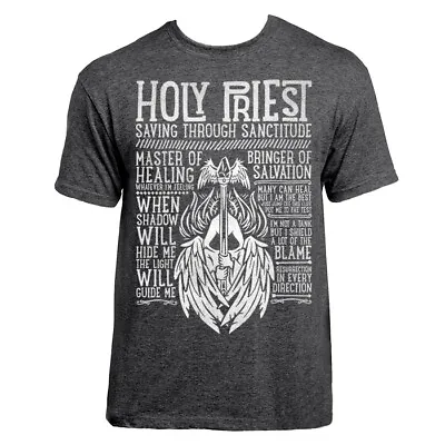 Buy World Of Warcraft / RPG Inspired HOLY PRIEST T-shirt - Unisex / Mens • 19.99£