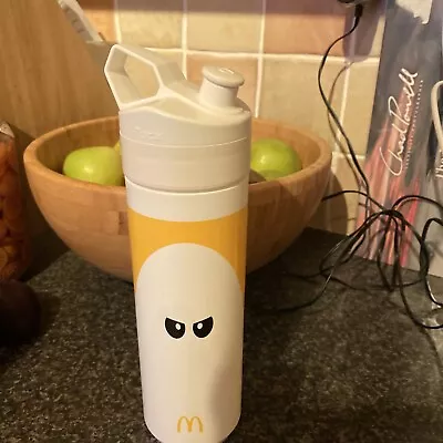 Buy McDonalds Hallowean Merch Ghost White Water Bottle Fast Post! Only Used Once! • 15£