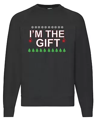 Buy I'm The Gift Printed Christmas Sweatshirt Funny Christmas Jumper • 16.99£