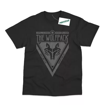 Buy 104th Battalion The Wolfpack Inspired By Star Wars The Mandalorian T-Shirt • 6.50£