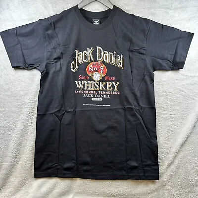 Buy Jack Daniels Sour Mash T-Shirt Black Medium • 14.99£