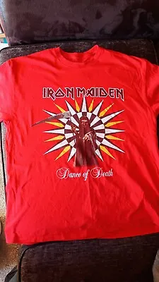 Buy Iron Maiden Dance Of Death T Shirt XL • 15£