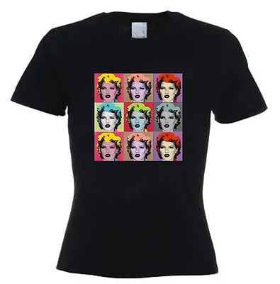Buy BANKSY KATE MOSS WOMENS T-SHIRT Andy Warhol Graffiti Pop Art -Choice Of Colours • 12.95£