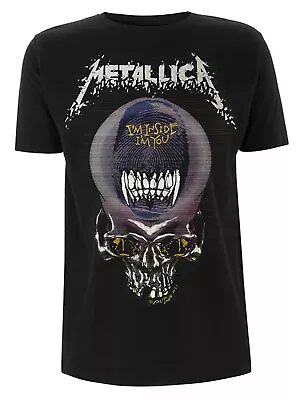 Buy Official Metallica I'm Inside I'm You Mens Black T Shirt Metallica Tee • 13.70£