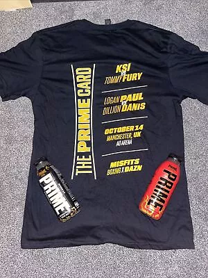 Buy Official Merchandise Prime T-shirts And Sealed Bottles. Only Available At Events • 150£