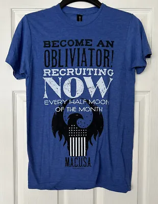 Buy Harry Potter Fantastic Beasts T-shirt Become An Obliviator Loot Crate Blue Small • 9.99£