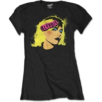 Buy Blondie T Shirt Official Debbie Harry Punk New Wave Rock Ladies Tee NEW S-4XL • 14.49£