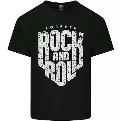 Buy Forever Rock And Roll Guitar Music Kids T-Shirt Childrens • 7.48£
