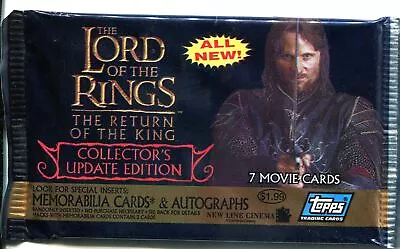 Buy Lord Of The Rings The Return Of The King Update Sealed Hobby Packet / Pack • 4.99£