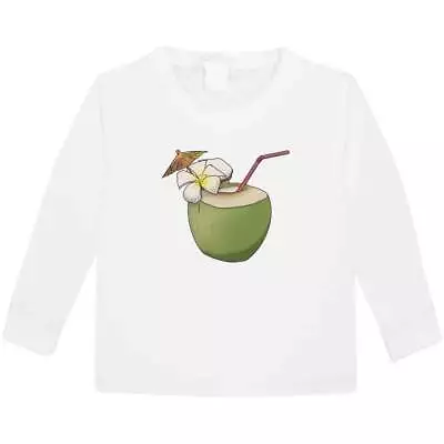 Buy 'Tropical Coconut Drink' Kid's Long Sleeve T-Shirts (KL037960) • 9.99£