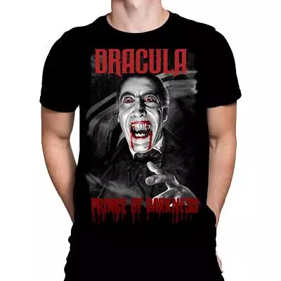 Buy DRACULA PRINCE OF DARKNESS - Black T-Shirt Sizes S - 5XL - Art / Horror / • 24.95£