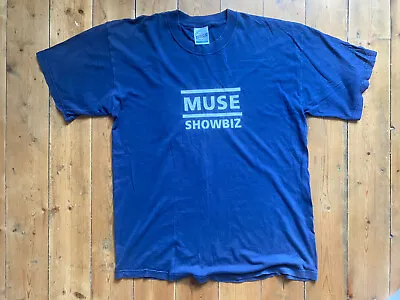 Buy MUSE Showbiz 1999 UK Promo Only Dark Blue T Shirt. Screen Stars Tag. Rock, Alt • 55£