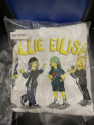 Buy Sold Out Exclusive Billie Eilish The Simpsons Hoodie Medium M Size Sealed • 294.95£