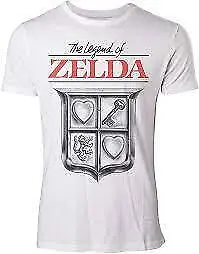 Buy The Legend Of Zelda Game Cover T-Shirt White Small • 12.99£