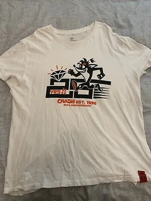 Buy Crash Bandicoot 25th Anniversary Tshirt XXL • 15£