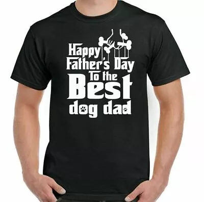 Buy DOG T-SHIRT, Father's Day, Godfather Parody Puppy Collie Staffy Collie Labrador • 10.99£