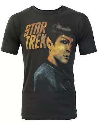 Buy Junk Food Star Trek Spock Portrait Men's T-Shirt • 14.99£
