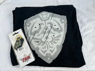 Buy Zelda Shield T-shirt And Key Ring • 10£