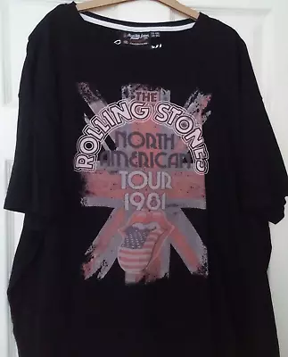 Buy Rolling Stones T Shirt 4XL Black 1981  N. American Tour • 1.99£