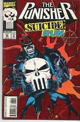 Buy The Punisher Suicide Run #86 Jan 1994 Direct Edition Marvel Comics VG / Fine • 9.99£