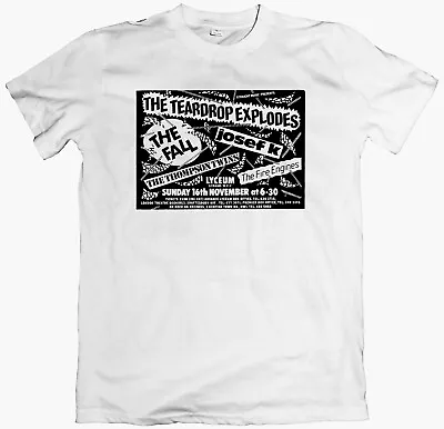 Buy The Fall/Teardrop Explodes/Josef K/Fire Engines T-shirt/Long Sleeve Post Punk • 12£