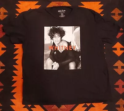Buy NWOT Whitney Houston Plus Size Black Heavy Weight Cotton T-Shirt. Size XXL • 14.20£