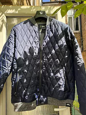 Buy No Fear Mens Quilt Zip Bomber  New Without Tag Size XL • 7£