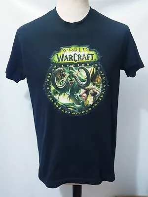 Buy Blizzard World Of Warcraft Black Short Sleeve Round Neck T-Shirt Size Meduim • 16.99£