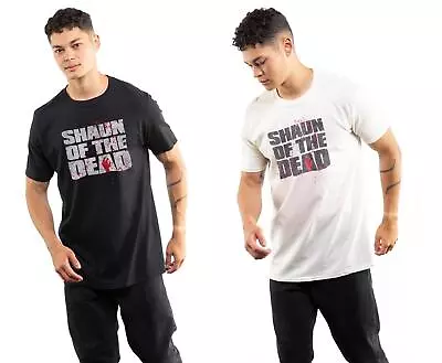 Buy Shaun Of The Dead Mens T-shirt Logo Top Tee S-2XL Official • 10.49£