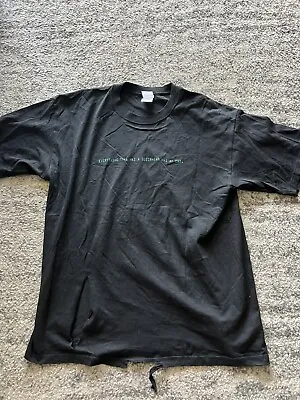 Buy The Matrix Revolutions Black T-Shirt (Size XL) Vintage, BIG TEAR! • 23.68£