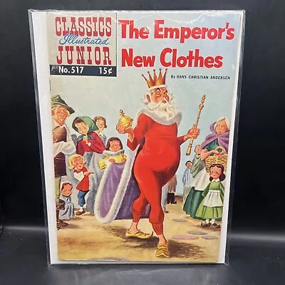Buy Classics Illustrated Junior #517 (1969):  The Emperor's New Clothes!  (A8) • 10.29£