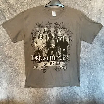 Buy Dream Theatre T-shirt  New York 1985 Shirt  Large  Grey Gildan • 11.24£