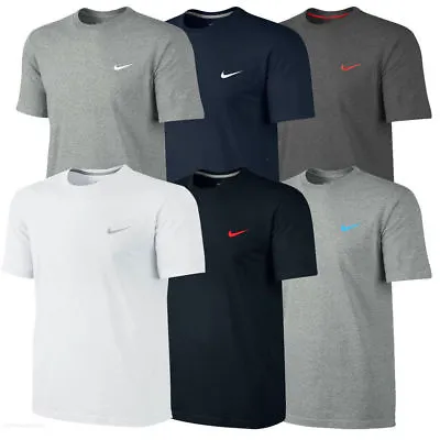Buy Nike New Men's Athletic Department Basic Crew Cotton T-Shirt Top Gym Casual Top • 14.75£