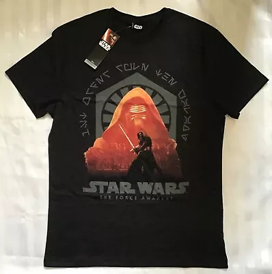 Buy Bnwt Star Wars Black Short Sleeve T-shirt  The Force Awakens    Medium    #935 • 7.99£