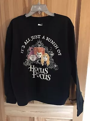Buy Disney Hocus Pocus Sweatshirt, Bnwt, Large • 14£