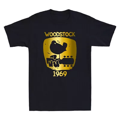 Buy Woodstock 1969 Vintage T-Shirt Classic Music Festival Novelty Men's Gift Shirt • 13.99£