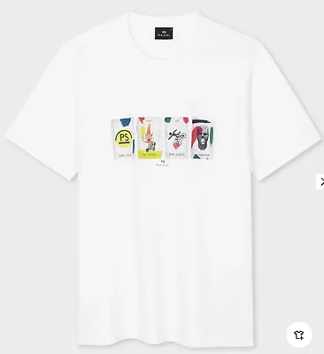 Buy Paul Smith Tarot Card White T-shirt Size XL • 25£