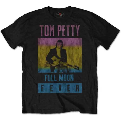 Buy Tom Petty The Heartbreakers Full Moon Fever Black T-Shirt NEW OFFICIAL • 16.59£