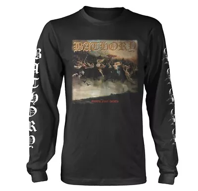 Buy Bathory Longsleeve Blood Fire Death 1 Official Tee T-Shirt Mens • 33.12£