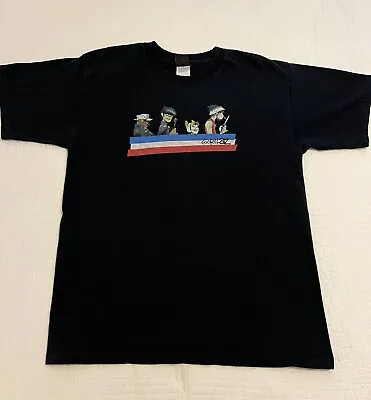 Buy Vintage Gorillaz T-Shirt - Y2K Phase 1 Merch (Size: Large) • 61.52£