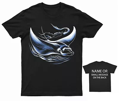 Buy Oceanic Whale T-Shirt - Aquatic Life Enthusiast Graphic Tee - Majestic Sea Creat • 12.95£
