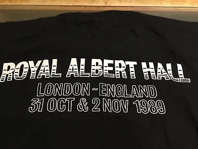 Buy The Who - Live At The Royal Albert Hall 31st October / 2nd November 1989 T-shirt • 45£
