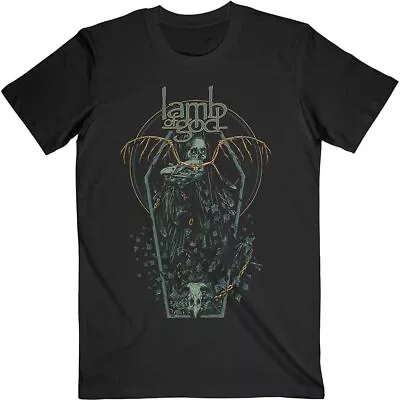Buy Lamb Of God Coffin Kopia Official Tee T-Shirt Mens • 17.13£