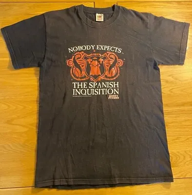 Buy Monty Python Nobody Expects The Spanish Inquisition Vintage Retro T Shirt Medium • 10£