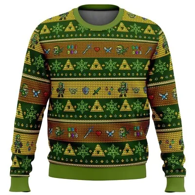 Buy Adventure Legend Of Zelda Sweater, S-5XL US Size, Christmas Gift • 33.13£