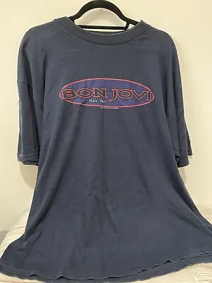 Buy Bon Jovi These Days 1996 UK Tour “Sold Out” Vintage T-shirt XL 90s Maine Road • 29.99£