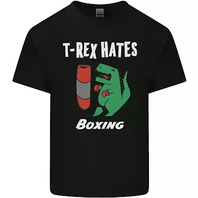Buy T-Rex Hates Boxing Funny Boxer Sport MMA Mens Cotton T-Shirt Tee Top • 8.75£