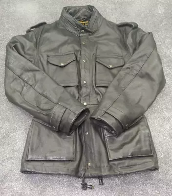 Buy Mens Motorrad Leather Motorcycle Jacket Medium • 49.95£
