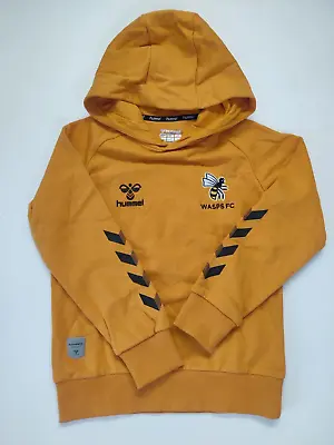 Buy Authentic Hummel Wasps Rugby Kids Boys Hoodie Size 8-9 Years Bnwt • 17.99£