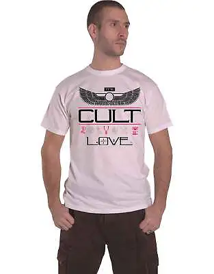 Buy The Cult T Shirt Love Album Band Logo New Official Unisex White • 16.95£